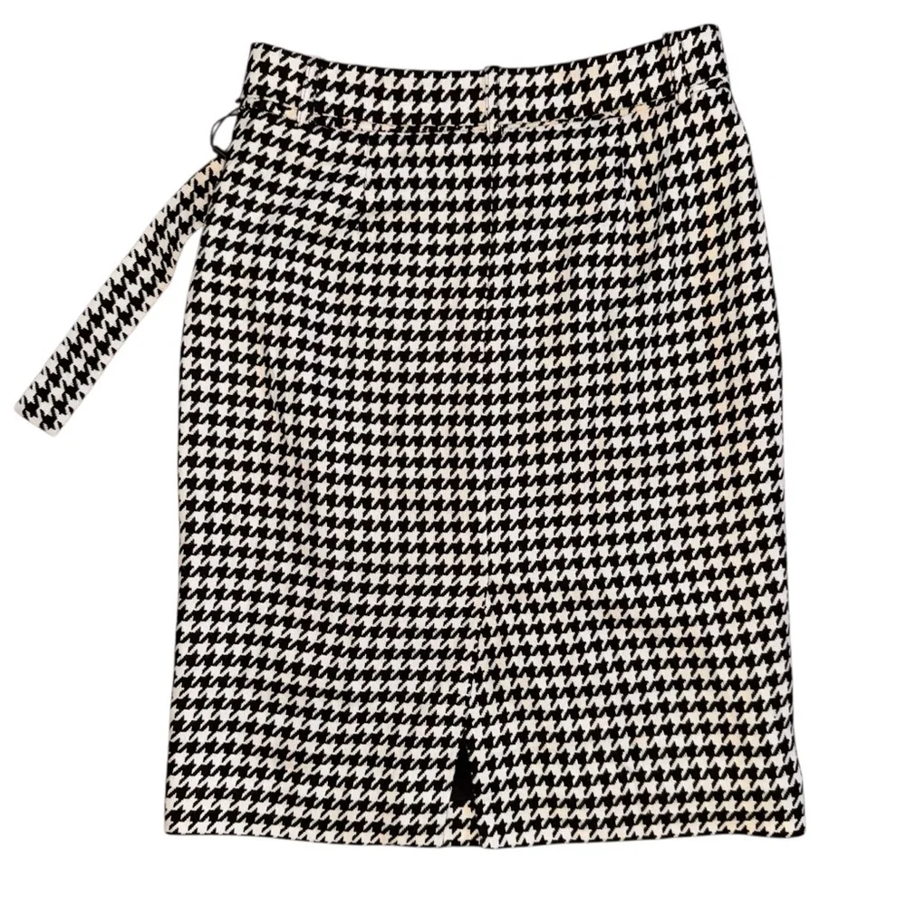 NWT Calvin Klein Black & White Career Knit Knee Length Pencil Skirt – Size 2 - Picture 8 of 16